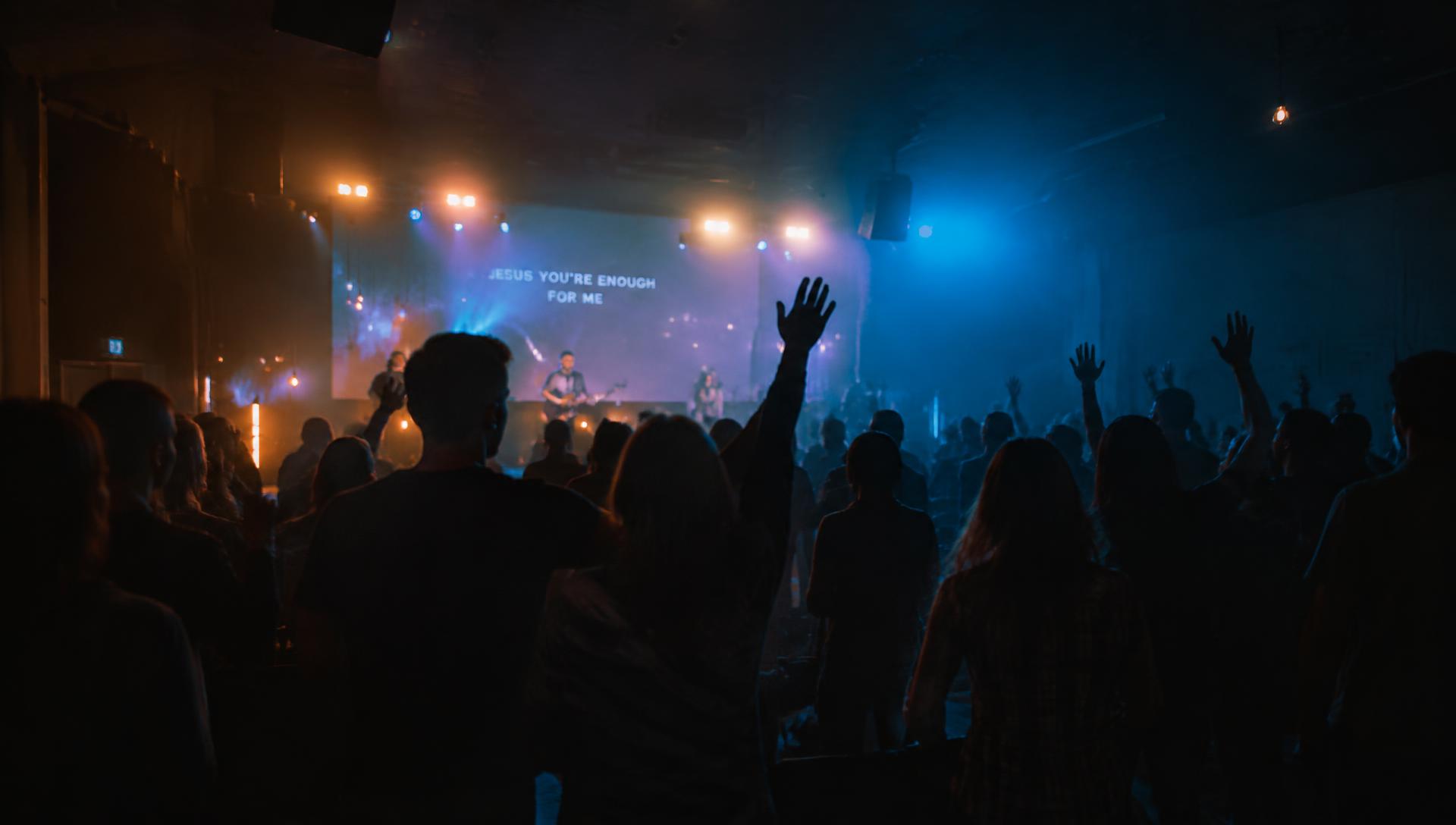 Worship-avond in het Jesus Centre
